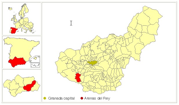 arenas del r - localización arenas del r - localización